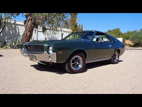 Original Owner 1969 American Motors AMC AMX 390 CI Survivor & Ride - My Car Story with Lou Costabile