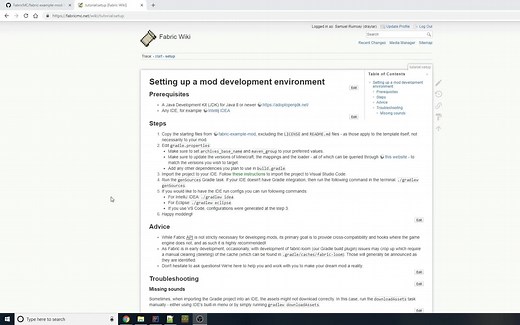 Minecraft Fabric Mod开发教程