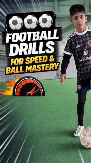 Best Football Drills for speed and ball Mastery!! #football #viral #footworkdrills #footballtricks
