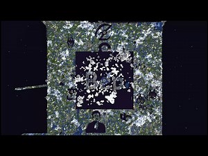 2b2t full 10K spawn region 2024 with Distant Horizons