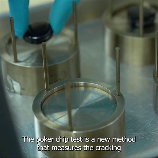 A new asphalt testing method will help improve pavement quality and make roads more durable over time, not just in Texas, but across the country. Read more about the poker chip test: https://ow.ly/lWSk50Y0eXW #TxDOTNewsroom | Texas Department of Transportation