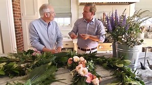 3.6K views · 120 reactions | Allen and flower expert J Schwanke of uBloom shows us how to create a beautiful flower garland for your outdoor or indoor table. Check out some more fun and cozy ideas to add to your space in this week's YouTube video. CLICK HERE: https://youtu.be/5fXjyQv2KlQ | P. Allen Smith | Facebook