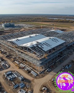 Steel building erection work running #steel #steelbuiding #indastrialbuilding #construction #civilengineering #civilengineer | CiviL Engineers