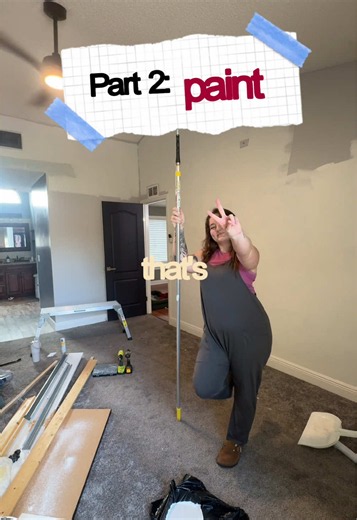 Welcome back to part 2 of making my house a home ⭐️ Today we finished up painting the primary bedroom just in time for the new flooring to go in!! Make sure to follow along so you get to see how the house comes together & I will be needing opinions here soon! @Lowe’s @sherwinwilliams #makingmyhouseahome #homerenovation #sherwinwilliams #loweshomeimprovement #homeimprovement