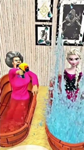 Scary Teacher Family Funny Cartoon 🤣 #shorts​​​