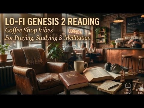 ​Genesis Chapter 2 Audio Bible | Lo-Fi Melodic Scripture Reading for Study & Sleep