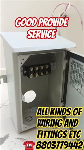 Three Phase Wiring And Fittings ,GenSet Changeover, Distribution Board Etc.