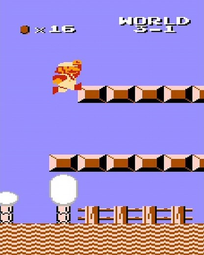 NES Mario Bros HF World 3-1 Walkthrough | Classic NES Gameplay #games #mario