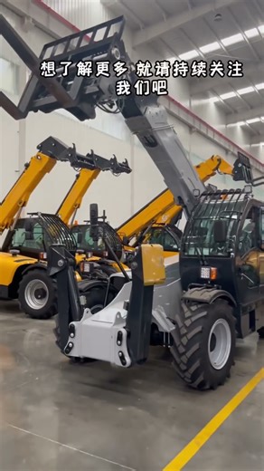 New 4t 18m Telehandler Four-wheel drive turning #telehandler #factory