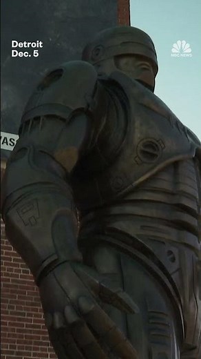 RoboCop stands watch over Detroit