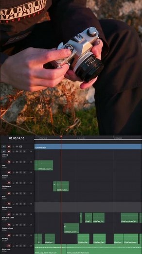Camera Foley Sound Design Timeline #soundeffects #sounddesign #filmmaking
