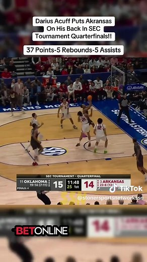 Darius Acuff Shines in SEC Tournament Quarterfinals