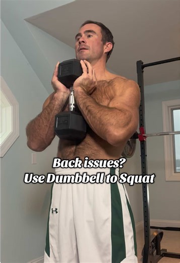 Use Dumbbells for Squats: A Solution for Back Issues