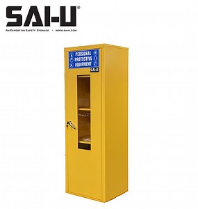 [Hot Item] Sai-U Laboratory Furniture PPE Cabinet Single Door Sc00PPE-1 PPE Safety Storage Cabinet