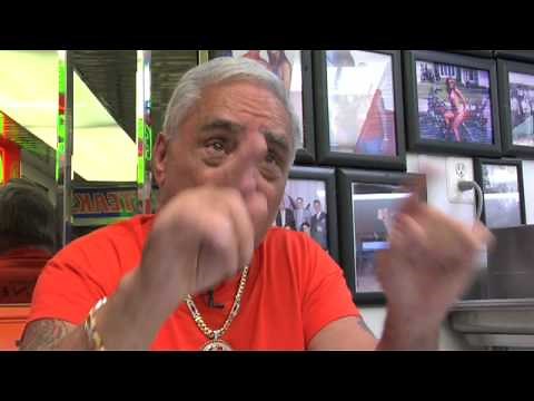 "Next Exit, Main Street" - Joey Vento of Geno's Steaks in Philadelphia