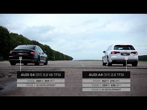 Between Two Cars: Audi A4 2.0TFSI vs Audi S4 V6 3.0TFSI // Revo