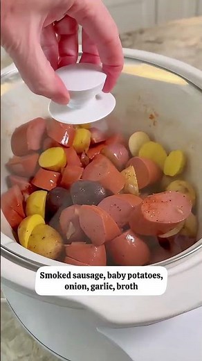 Slow Cooker Sausage and Potatoes That Make Dinner Easy