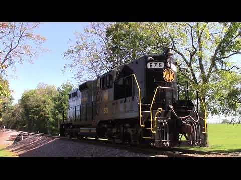 BGRM Norfolk & Western N&W EMD GP9 #675 Diesel Locomotive Light