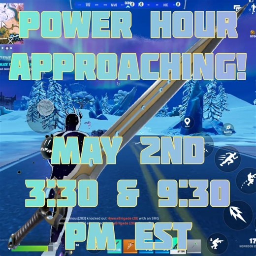 Sword-Filled Power Hour Today! #fortnite