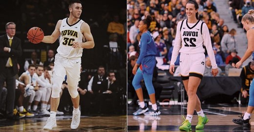 $910,000 NIL-valued Caitlin Clark's BF Connor McCaffery backs Iowa star after record-breaking performance against Minnesota