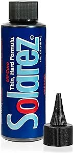 Solarez Fly Tie UV Cure Resin - Thin Hard Formula (4 oz Bottle) Fly Tying, Fly Fishing, Build Fly Heads and Bodies ~ Made in The USA