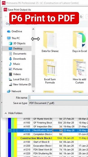 How to Export PDF from Primavera P6 | Complete Step by Step Guide #primaverap6 #projectplanning