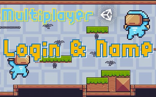 Unity教程:多人在线游戏#2:名字显示&登陆界面(Photon PUN2)