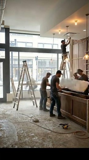 Building a Modern Cafe: Before & After 🏗️