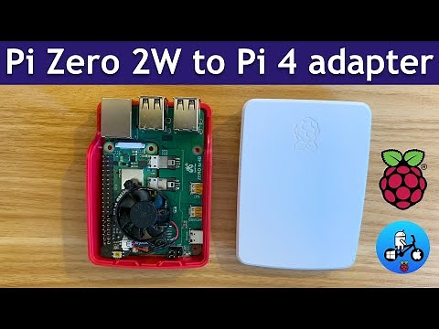 Raspberry Pi Zero 2W to Pi 4B adapter