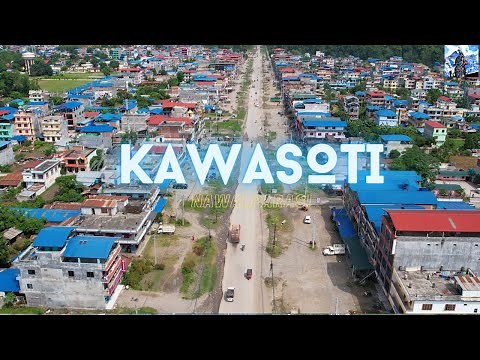 WATCH Kawasoti Bazar, Nawalparasi Droneshots 4K Video
