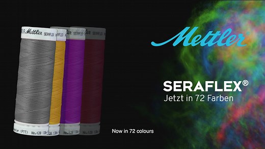 6.5K views · 117 reactions | SERAFLEX - our new colors and why you will LOVE this elastic sewing thread! SERAFLEX is now* available in 72 colors - you can find the optimal thread color for every elastic fabric now  Convince yourself of this “fantastic elastic” thread and see what we love about it! #meandmettler #sewing #seraflex #elasticthread #diy #inspiration *USA coming soon | Mettler | Facebook