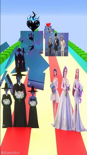 Team Bride Rumi vs Team Bride Rumi Demon in the continuous singing challenge to choose a boyfriend!