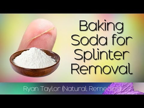Baking Soda: for Splinter Removal