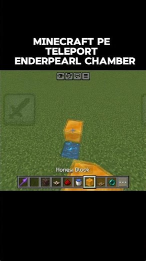 Minecraft pe Teleport Hack! Ender Pearl Chamber I Built a Teleport Chamber in Minecraft! #minecraft