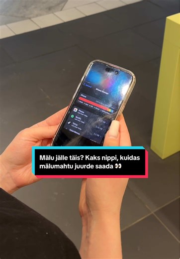 Meil kõigil on see sõber, kellel on koguaeg mälu täis… 🫥 Saada talle see video! 😍 #upgreat #upgreateesti #eestitiktok #eestivideod #appleiphone