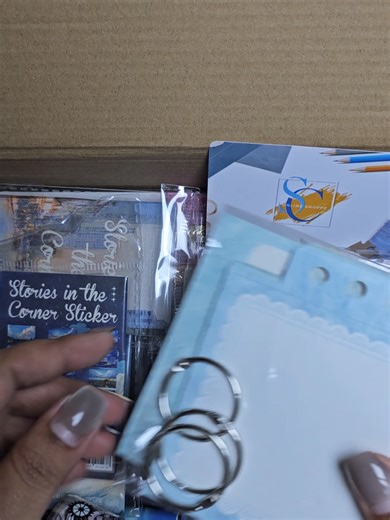 Unpacking Supplies from SC Journal Shop