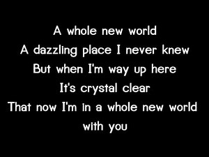 MP3 DOWNLOAD: A Whole New World (Aladdin) - ZAYN & Zhavia Ward [  Lyrics] | CeeNaija