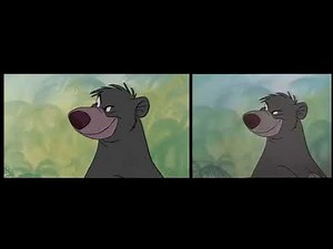 The Jungle Book Wide Screen Vs Full Screen Sneak Peek Little Green Alien 2