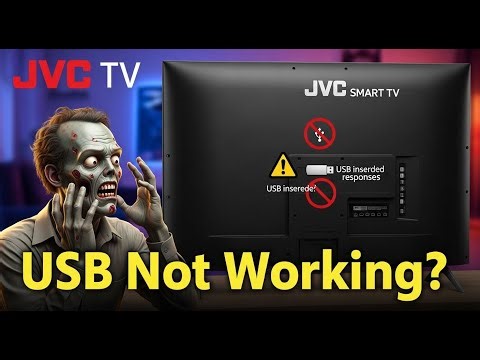 JVC Smart TV Not Detecting USB Drive? Fix in Minutes (Simple Guide)