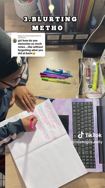Replying to @kholzaladychakor Here’s how I can Memorise a lot of Information 😅by using these 3 Memorization Techniques 📚🙃🫶🏼 Follow Me for More Study Tips🥰❤️ #uni #studytok #studytechniques #studywithme #studyhacks #secondsemester #university #trending #fyp #studytips