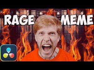 How to Make Rage Meme Effect in Davinci Resolve