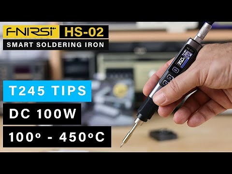 FNIRSI HS-02 ⭐ Smart Soldering Iron