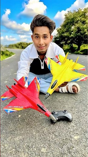 RC Remote Control Fighter Jet🚀Flying Testing🔥