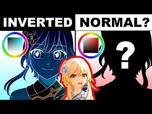 Drawing with INVERTED COLORS! I Do Not Recommend Doing This! 😵