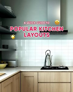 24K views · 37 reactions |  Love to cook? Optimise your kitchen for a flawless cooking experience with our guide to popular kitchen layouts! From U-shaped to galley layouts, we’ve got the perfect layout for homes of every size. Speak with our designers to find out more. I need the best kitchen layout for… 1. A tiny compact kitchen 2. A big open kitchen | Livspace | Facebook