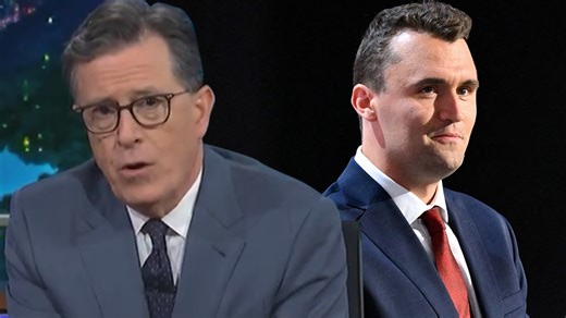 Stephen Colbert Reacts to Charlie Kirk's Death