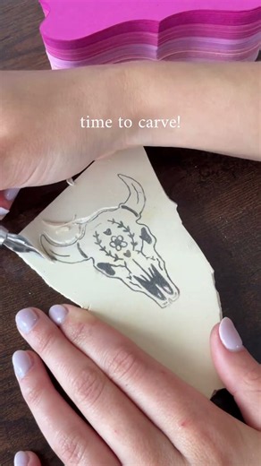 The (long) process of making a stamp!