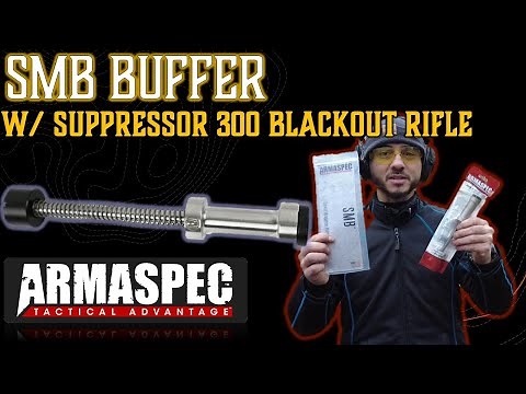 Armaspec Sound Mitigation Buffer: H3 in 300 Blackout Rifle