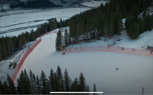 怕吗？第一视角感受北京冬奥高山滑雪赛道