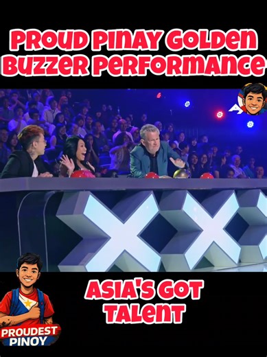 Proud Pinay Golden Buzzer Moment on Asia's Got Talent